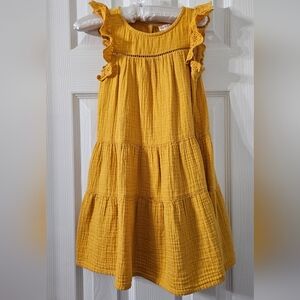 Cat & Jack Yellow Kids Casual Dress